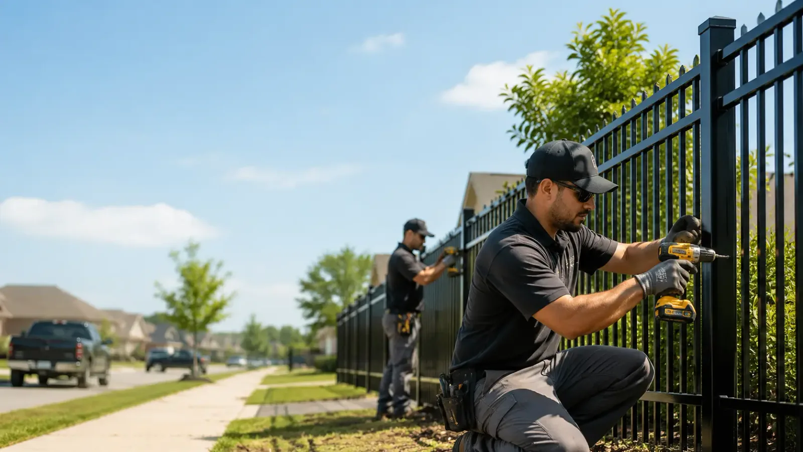 Metal Fence Installation in Ada, OK